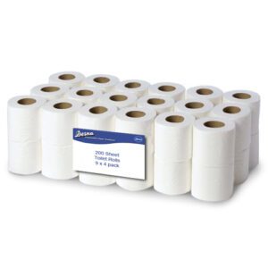 Desna Products Economy 4 pack Toilet Rolls