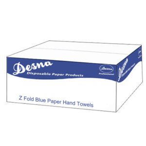 Desna Products Z Fold Blue 1ply