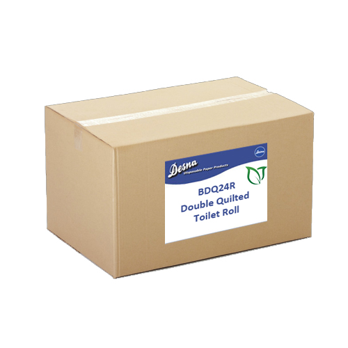 Desna Professional Eco-Friendly Boxed Recycled Toilet Rolls Double Quilted